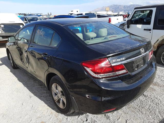 Photo 3 from auction – 2013 HONDA CIVIC LX with VIN 19XFB2F55DE071159