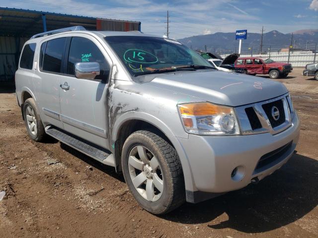 NISSAN ARMADA SV 2011 with VIN 5N1BA0NC4BN607240 - Photo from auction