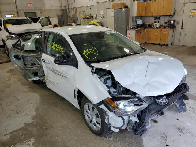 TOYOTA COROLLA L 2018 with VIN 5YFBURHE2JP823697 - Photo from auction