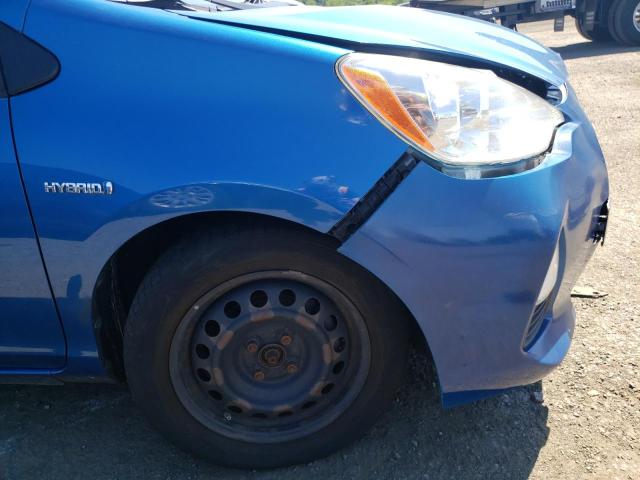 Photo 9 from auction – 2014 TOYOTA PRIUS C with VIN JTDKDTB35E1061433