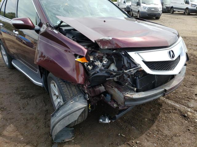 Photo 9 from auction – 2010 ACURA MDX TECHNO with VIN 2HNYD2H6XAH534044