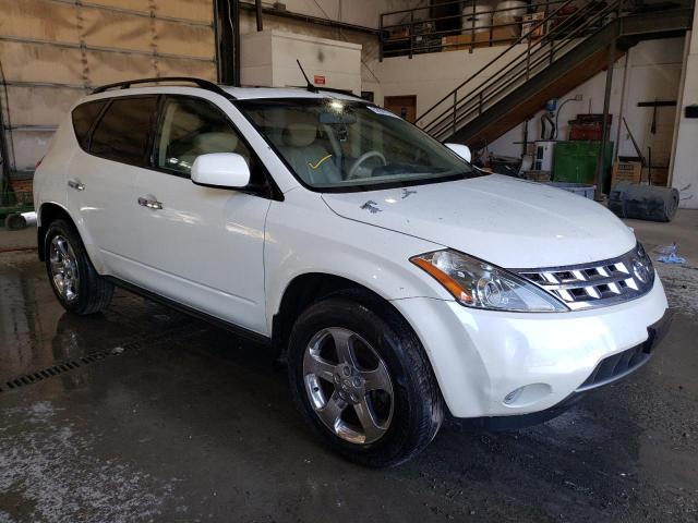 NISSAN MURANO SL 2003 with VIN JN8AZ08W33W237882 - Photo from auction