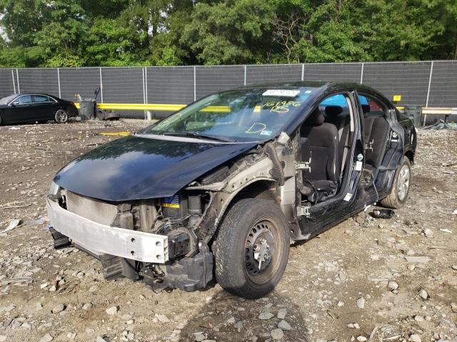 Photo 2 from auction – 2013 HONDA CIVIC LX with VIN 19XFB2F52DE228761