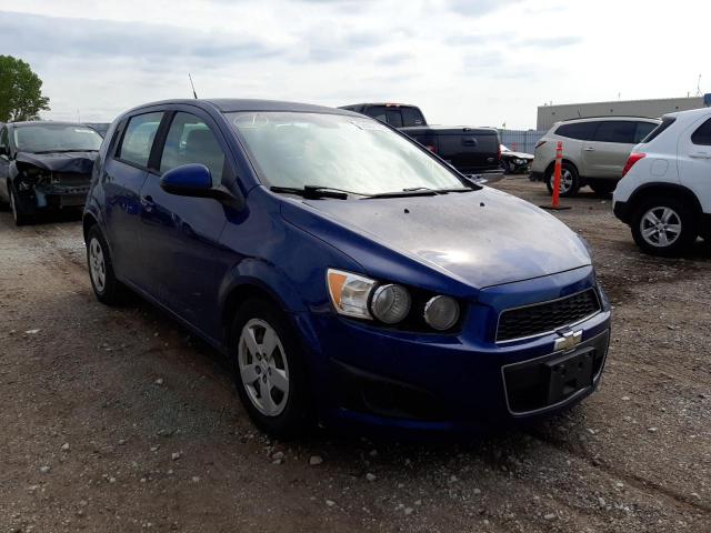 CHEVROLET SONIC 2013 with VIN 1G1JB6SH5D4106889 - Photo from auction