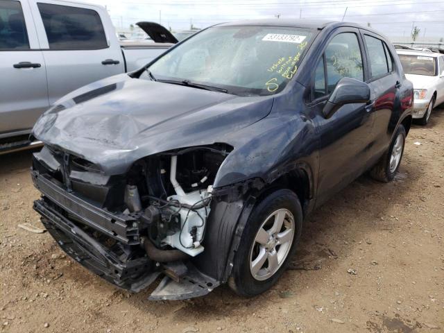 Photo 2 from auction – 2016 CHEVROLET TRAX LS with VIN 3GNCJNSB7GL261734