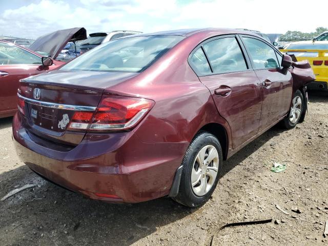 Photo 4 from auction – 2013 HONDA CIVIC LX with VIN 19XFB2F57DE039569