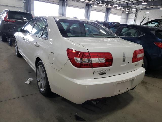 Photo 3 from auction – 2009 LINCOLN MKZ with VIN 3LNHM26T89R623489