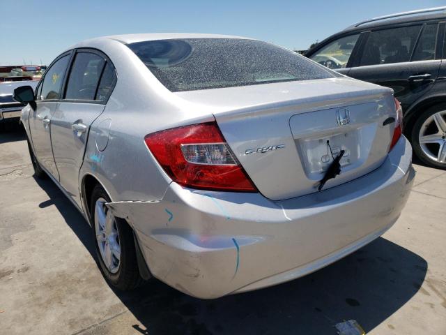 Photo 3 from auction – 2012 HONDA CIVIC LX with VIN 19XFB2F55CE082208