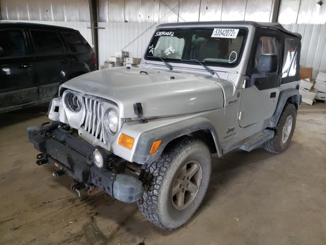 Photo 2 from auction – 2004 JEEP WRANGLER / with VIN 1J4FA49S54P736989