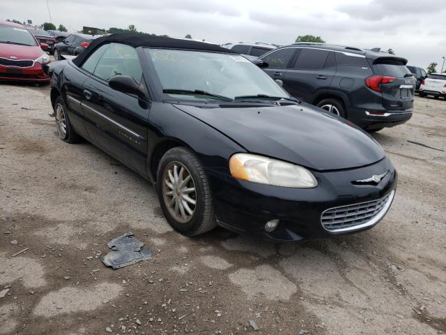 CHRYSLER SEBRING LX 2001 with VIN 1C3EL55U41N586006 - Photo from auction