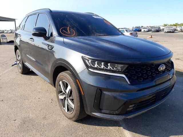 KIA SORENTO EX 2021 with VIN 5XYRHDLF4MG060385 - Photo from auction