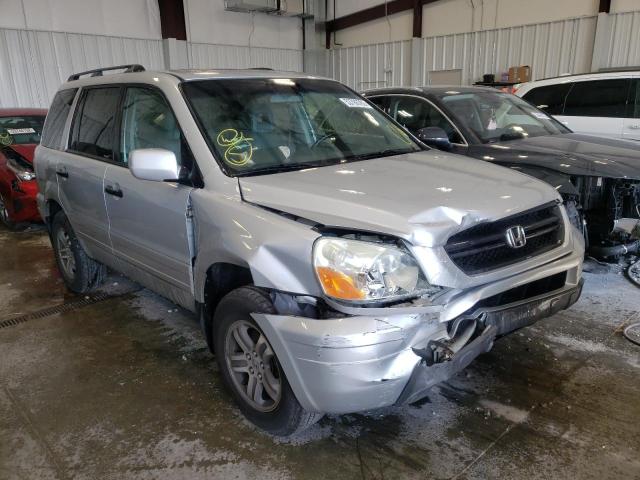 HONDA PILOT EXL 2005 with VIN 2HKYF18735H505047 - Photo from auction