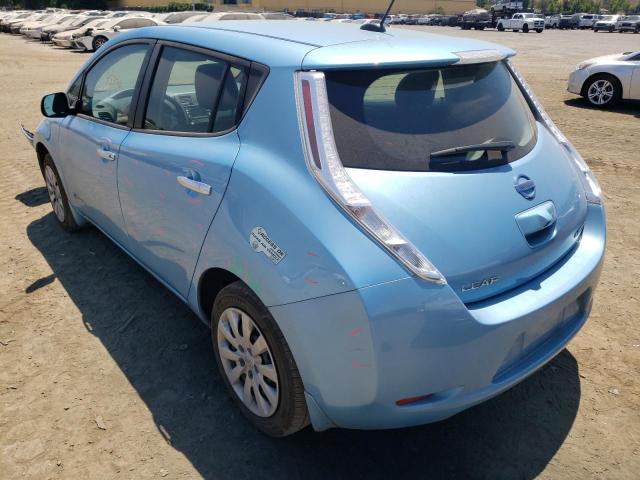 Photo 3 from auction – 2015 NISSAN LEAF S with VIN 1N4AZ0CP6FC329916