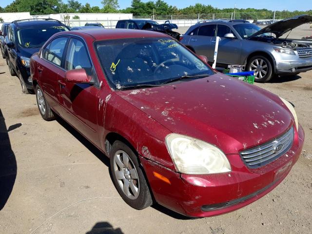 KIA OPTIMA LX 2006 with VIN KNAGE123065075402 - Photo from auction