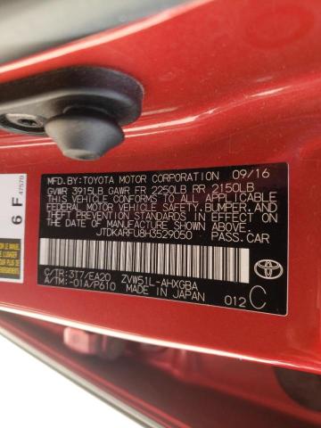 Photo 10 from auction – 2017 TOYOTA PRIUS with VIN JTDKARFU8H3529050
