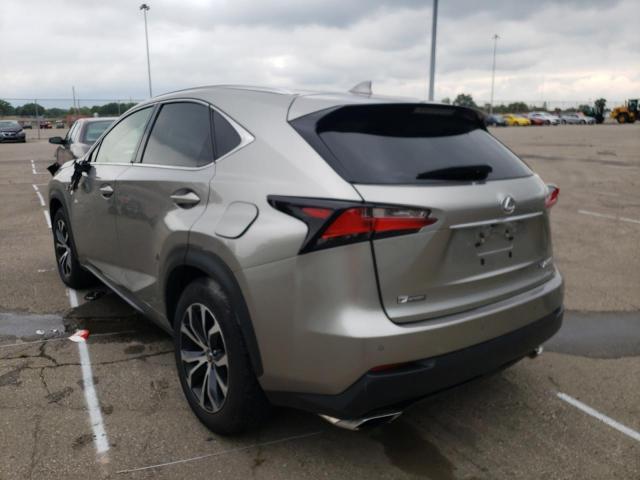 Photo 3 from auction – 2016 LEXUS NX 200T BA with VIN JTJBARBZ7G2056311