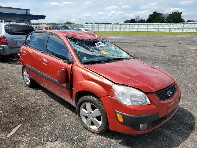 KIA RIO 5 SX 2007 with VIN KNADE163176186291 - Photo from auction
