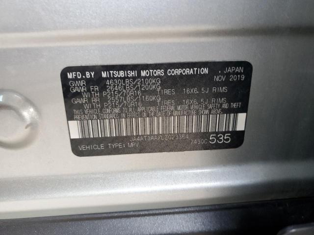 Photo 10 from auction – 2020 MITSUBISHI ECLIPSE CR with VIN JA4AT3AAXLZ023364
