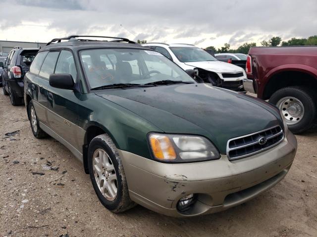 SUBARU LEGACY OUT 2000 with VIN 4S3BH6657Y7654410 - Photo from auction