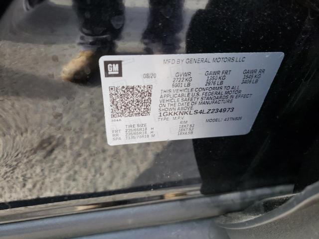 Photo 10 from auction – 2020 GMC ACADIA SLE with VIN 1GKKNKLS4LZ234973