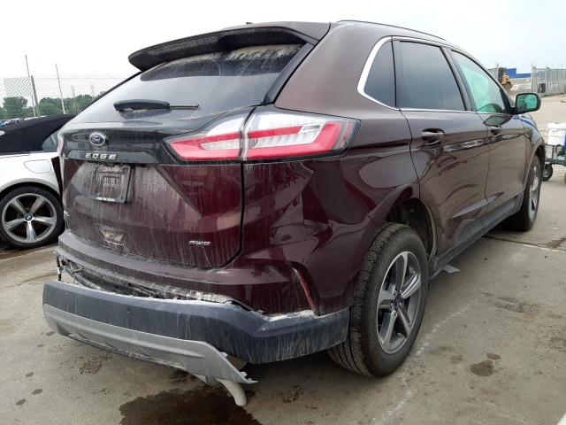 Photo 4 from auction – 2022 FORD EDGE SEL with VIN 2FMPK4J92NBA36819