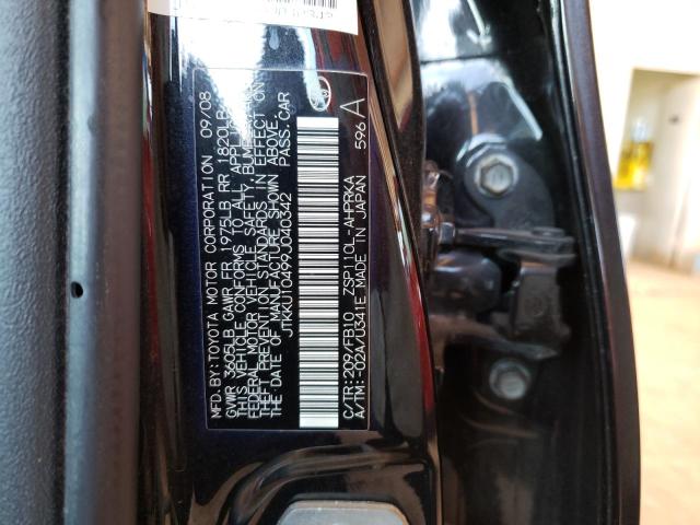 Photo 10 from auction – 2009 SCION XD with VIN JTKKU10499J040342