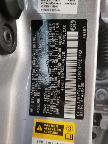 Photo 10 from auction – 2016 TOYOTA CAMRY LE with VIN 4T4BF1FK5GR546030