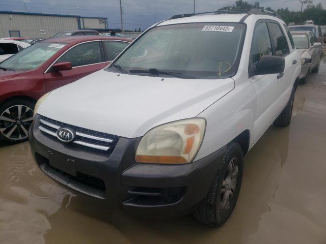 Photo 2 from auction – 2007 KIA SPORTAGE E with VIN KNDJF723077373639
