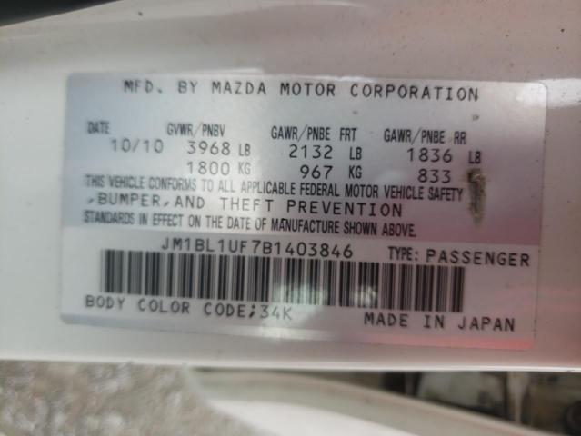 Photo 10 from auction – 2011 MAZDA 3 I with VIN JM1BL1UF7B1403846