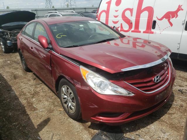 HYUNDAI SONATA GLS 2012 with VIN 5NPEB4AC7CH345646 - Photo from auction