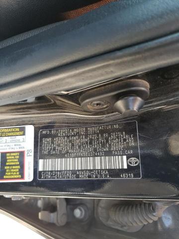 Photo 10 from auction – 2014 TOYOTA CAMRY L with VIN 4T1BF1FK5EU374492