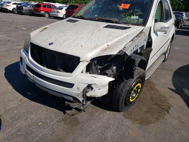 Photo 9 from auction – 2008 MERCEDES-BENZ ML 350 with VIN 4JGBB86E98A400421