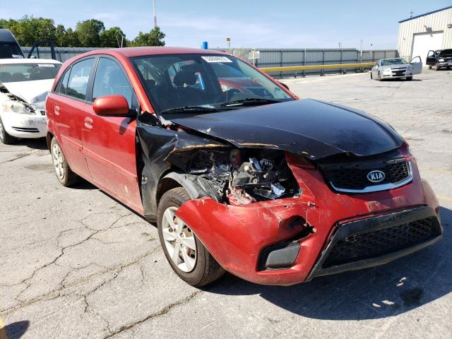 KIA RIO LX 2010 with VIN KNADH5A3XA6669954 - Photo from auction