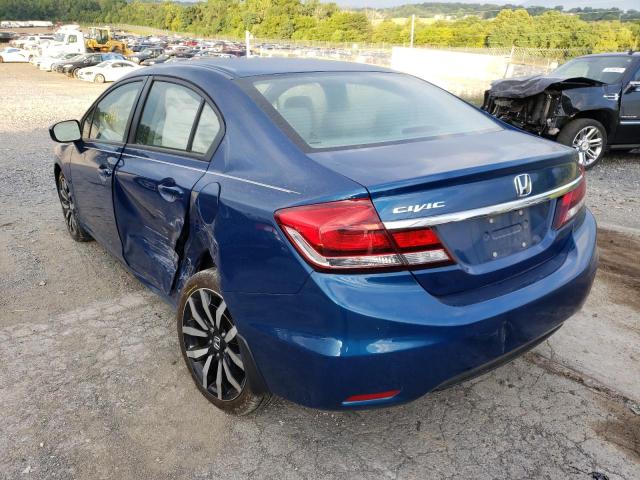 Photo 3 from auction – 2015 HONDA CIVIC EXL with VIN 19XFB2F9XFE234720