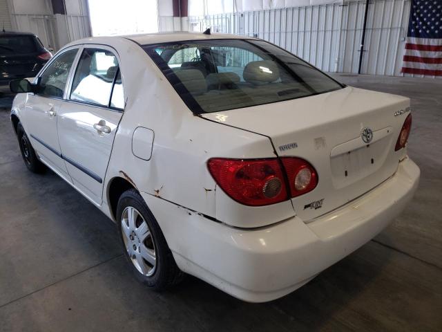 Photo 3 from auction – 2008 TOYOTA COROLLA CE with VIN 2T1BR32E48C905674