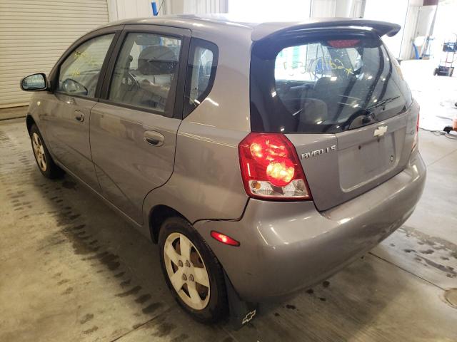 Photo 3 from auction – 2006 CHEVROLET AVEO BASE with VIN KL1TD66616B668491
