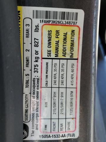 صورة رقم 10 من المزاد - 2012 FORD FOCUS SEL مع VIN 1FAHP3H26CL348707