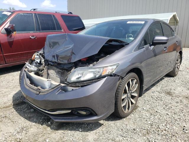 Photo 2 from auction – 2015 HONDA CIVIC EXL with VIN 2HGFB2F94FH515109