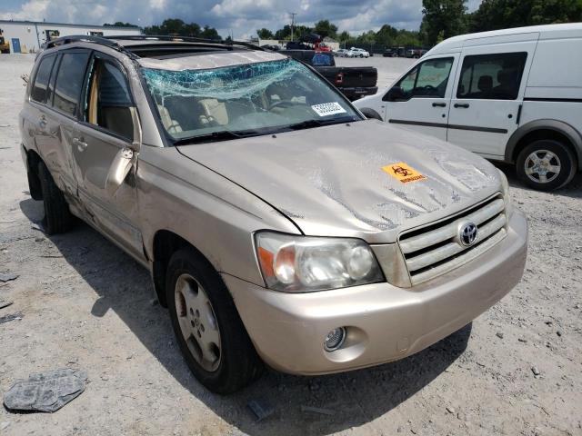 TOYOTA HIGHLANDER 2007 with VIN JTEDP21A870142831 - Photo from auction