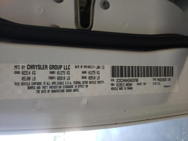 Photo 10 from auction – 2013 CHRYSLER 300 with VIN 2C3CCAAG4DH633788