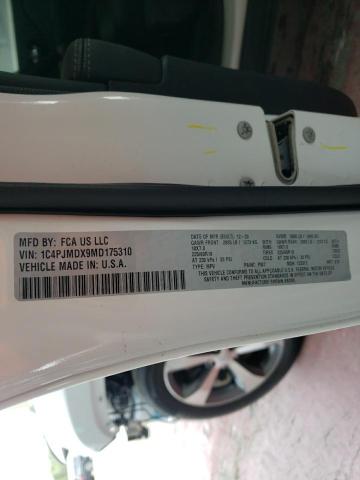 Photo 10 from auction – 2021 JEEP CHEROKEE L with VIN 1C4PJMDX9MD175310