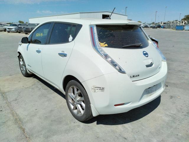 Photo 3 from auction – 2015 NISSAN LEAF S with VIN 1N4AZ0CP8FC314799