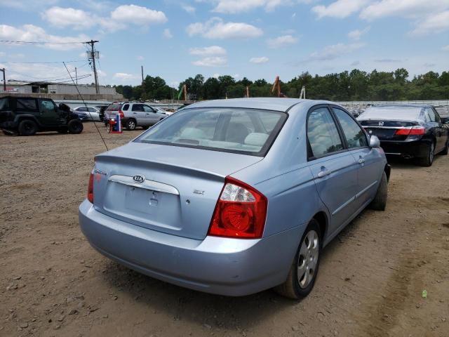 Photo 4 from auction – 2005 KIA SPECTRA LX with VIN KNAFE121055181017