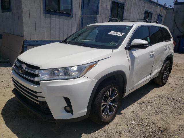 Photo 2 from auction – 2018 TOYOTA HIGHLANDER with VIN 5TDZZRFH2JS279478