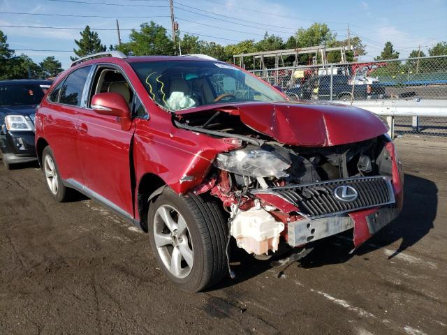 LEXUS RX 350 2010 с VIN 2T2BK1BA1AC039651 - Фото с аукциона