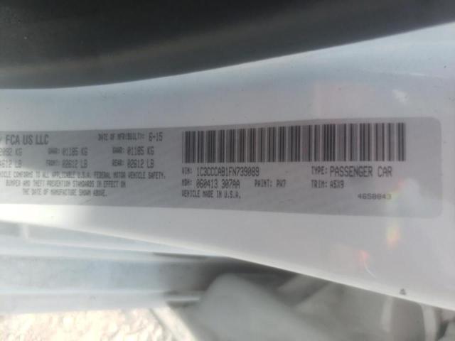 Photo 10 from auction – 2015 CHRYSLER 200 LIMITE with VIN 1C3CCCAB1FN739089