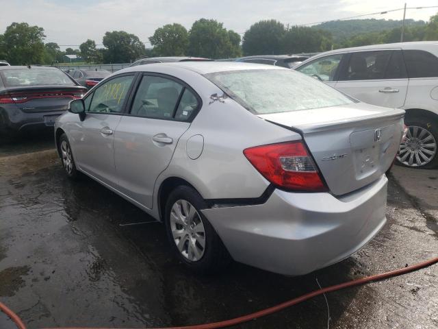 Photo 3 from auction – 2012 HONDA CIVIC LX with VIN 19XFB2F57CE062283