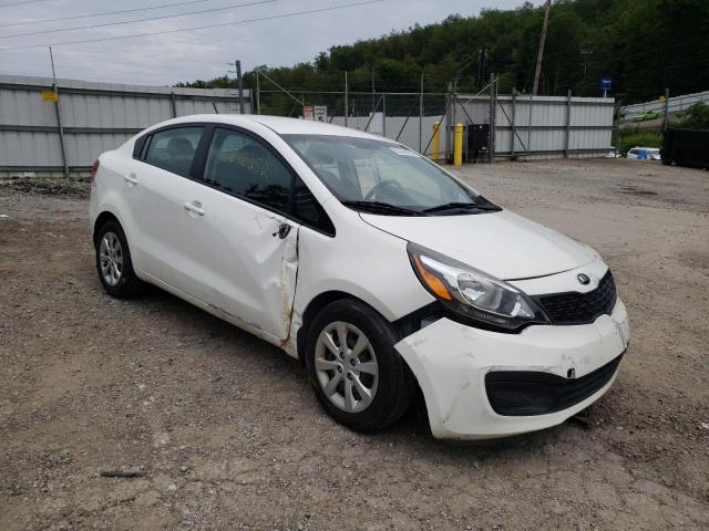 KIA RIO LX 2013 with VIN KNADM4A30D6223953 - Photo from auction