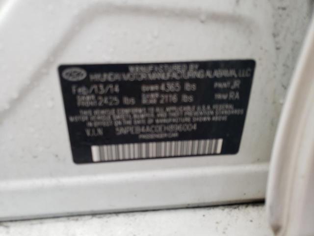 Photo 10 from auction – 2014 HYUNDAI SONATA GLS with VIN 5NPEB4AC0EH896004