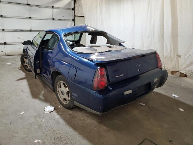Photo 3 from auction – 2003 CHEVROLET MONTE CARL with VIN 2G1WW12E739218835